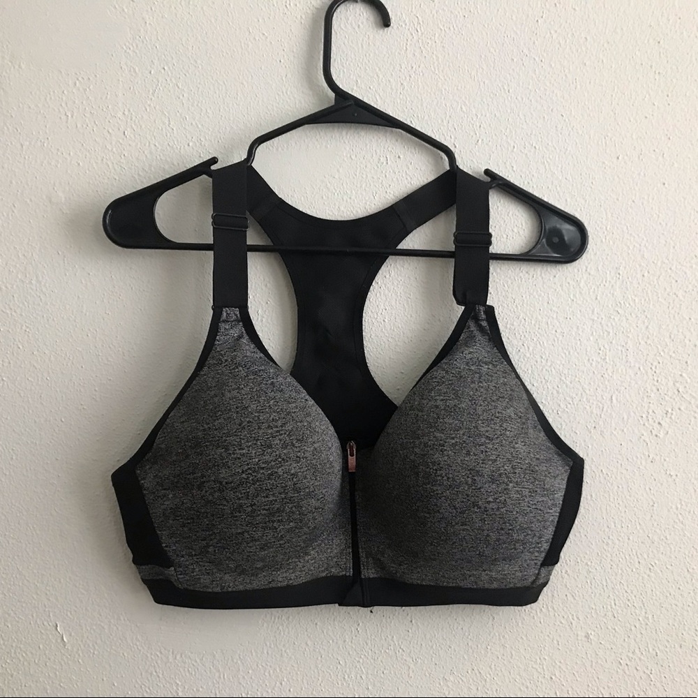 Victoria’s Secret Front Zip Sports Bra 38D